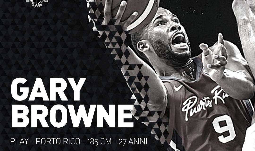 Comunicato UFFICIALE: Gary Brown è un nuovo giocatore di Aquila Basket Trento