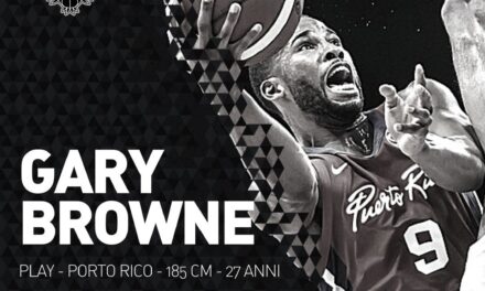 Comunicato UFFICIALE: Gary Brown è un nuovo giocatore di Aquila Basket Trento