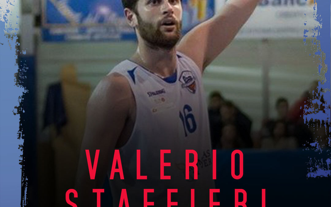 Valerio Staffieri nuovamente in maglia Eurobasket Roma