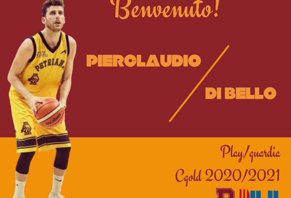 Comunicato Ufficiale: Pierclaudio Di Bello passa a Basket Roma