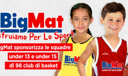 BigMat sponsorizza 98 club di basket amatoriali