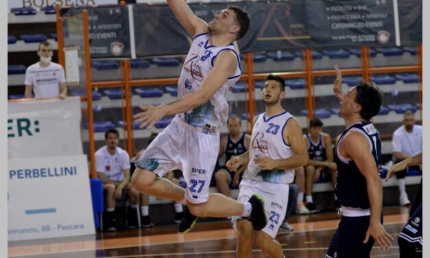 Pescara Basket, Vanoncini: “Vasto squadra con roster importante, sarà un test difficile”