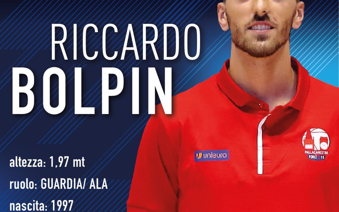 Riccardo Bolpin rimane alla Pallacanestro Forlì 2.015