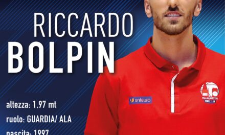 Riccardo Bolpin rimane alla Pallacanestro Forlì 2.015
