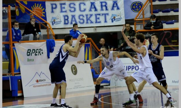 Pescara Basket, il girone di andata si chiude con la stracittadina contro l’Amatori
