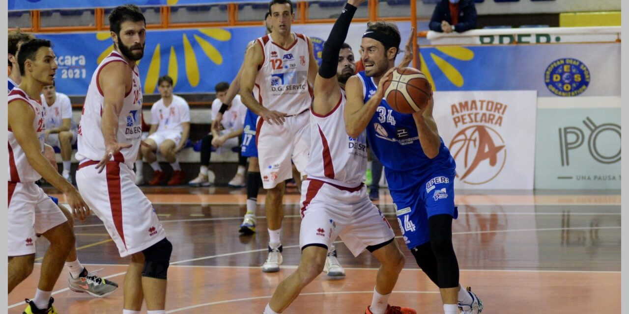 Pescara Basket, la fase ad orologio si chiude con il derby contro l’Amatori