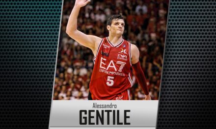Alessandro Gentile è ufficialmente un nuovo giocatore della Happy Casa Brindisi
