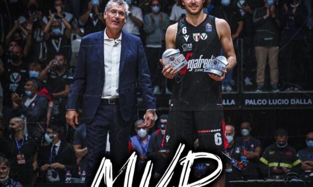 Supercoppa 2021, Alessandro Pajola vince il titolo di MVP e di Miglior Italiano