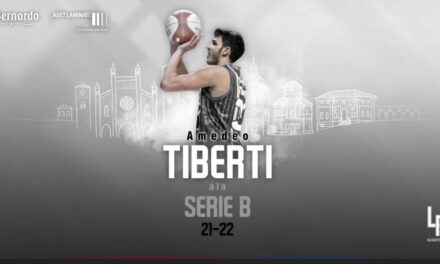 Amedeo Tiberti è un nuovo giocatore della S. Bernardo Abet