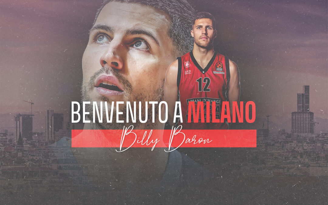 Altro tassello nel roster dell’Olimpia Milano, ingaggiato Billy Baron