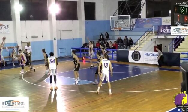 Castanea Basket, vittoria e spettacolo nel derby al PalaRitiro