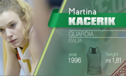 Martina Kacerik resta alla Passalacqua Ragusa, superata la sofferta fase piena di infortuni