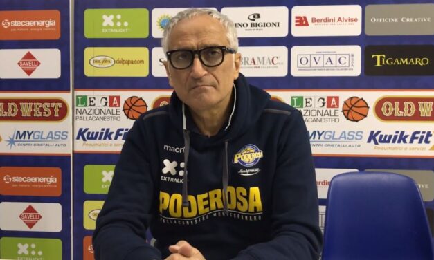 Bologna-Montegranaro, coach Pancotto: “Vittoria che rende onore ai miei giocatori”