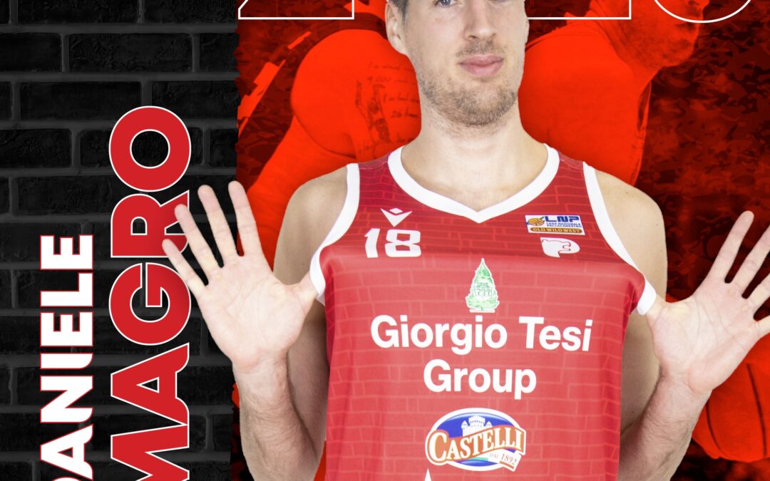 Pistoia Basket 2000, Daniele Magro rinnova per un’altra stagione