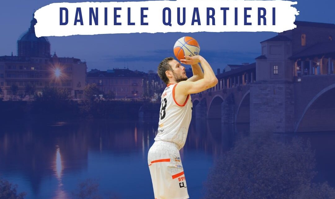 Omnia Basket Pavia, ufficiale l’ingaggio di Daniele Quartieri