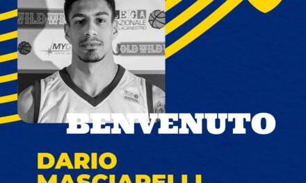 Terzo acquisto della Sutor Basket Montegranaro, è arrivata la guardia/ala Dario Masciarelli