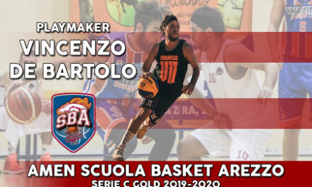 Scuola Basket Arezzo, ultimo colpo con Vincenzo De Bartolo