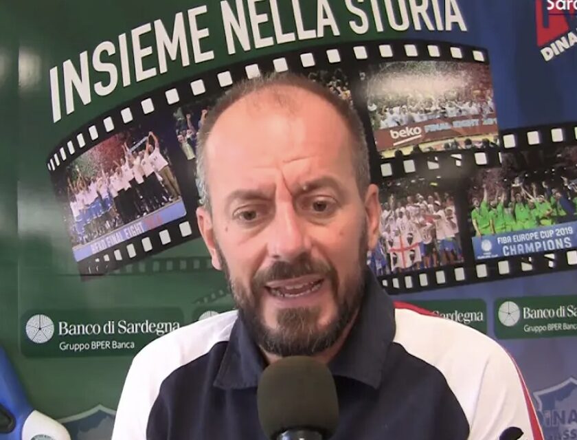 Dinamo Sassari, parla coach Cavina in vista della sfida con Cremona: “Ho grande carica”