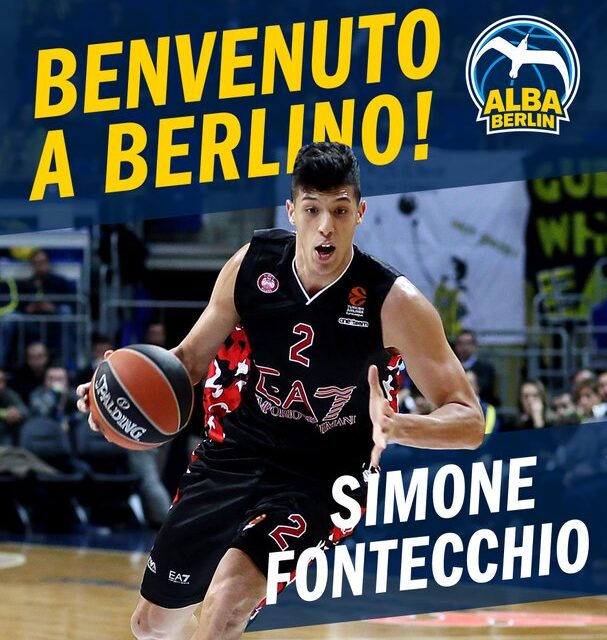 Simone Fontecchio è un nuovo giocatore dell’ALBA Berlino