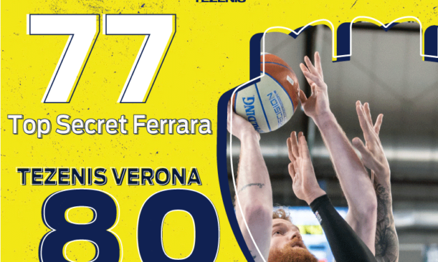 La Tezenis Verona vince sul parquet della Top Secret Ferrara 77-80