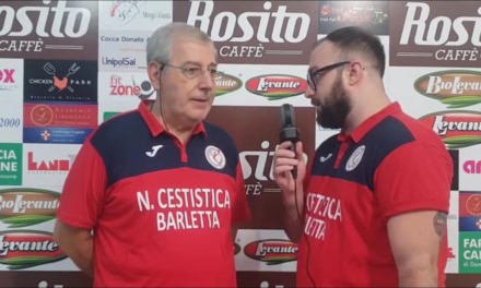 Rosito Barletta, Degni: “Dinamo Brindisi avversario temibile, cercheremo di portare i due punti a casa”