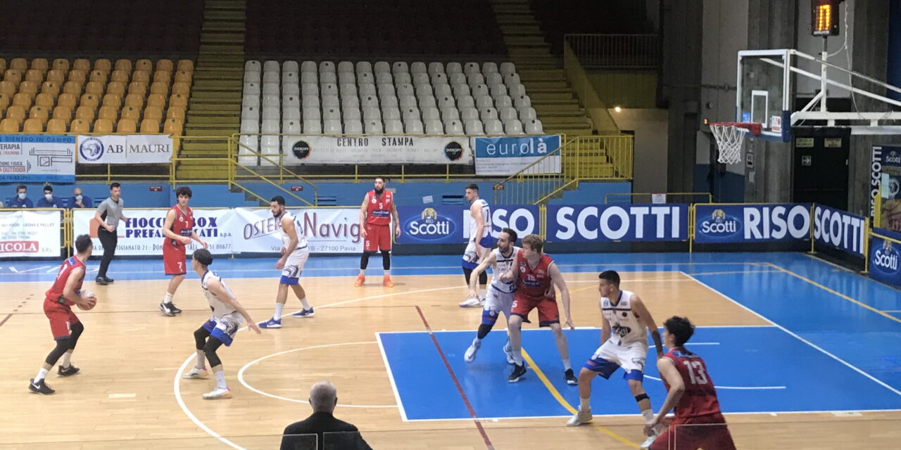 Il Bologna Basket 2016 esce sconfitto da Pavia