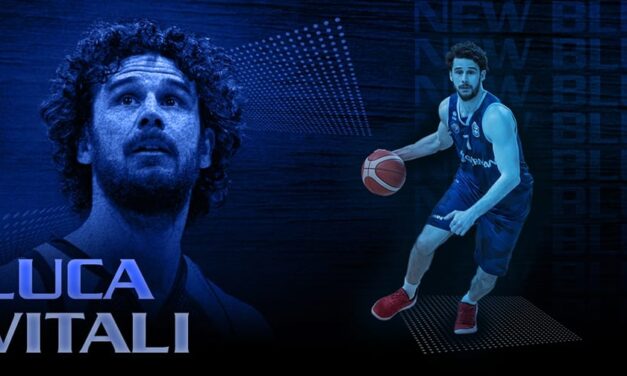 Luca Vitali è un nuovo giocatore della Blu Basket Treviglio