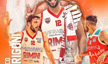 Ufficiale, Marco Arrigoni rinnova con la RivieraBanca Basket Rimini
