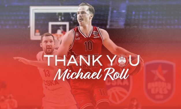 L’Olimpia Milano saluta e ringrazia Michael Roll