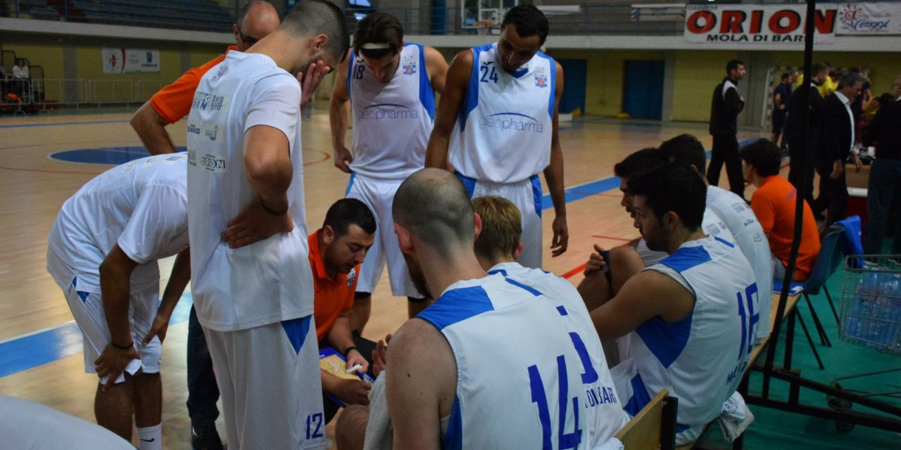 Mola New Basket, coach Campanile: “I risultati arriveranno presto, stiamo crescendo”