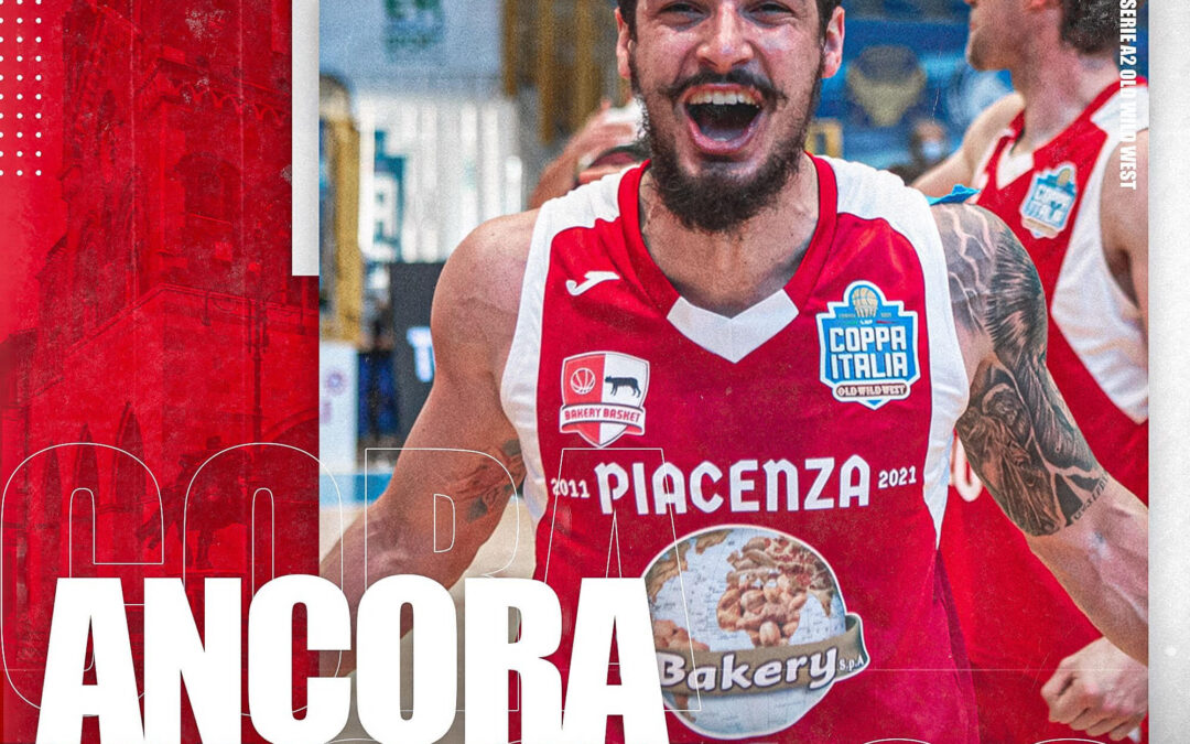 Arriva un’altra conferma per la Bakery Basket Piacenza: Marco Perin ancora biancorosso