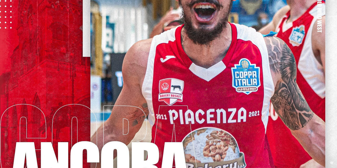Arriva un’altra conferma per la Bakery Basket Piacenza: Marco Perin ancora biancorosso