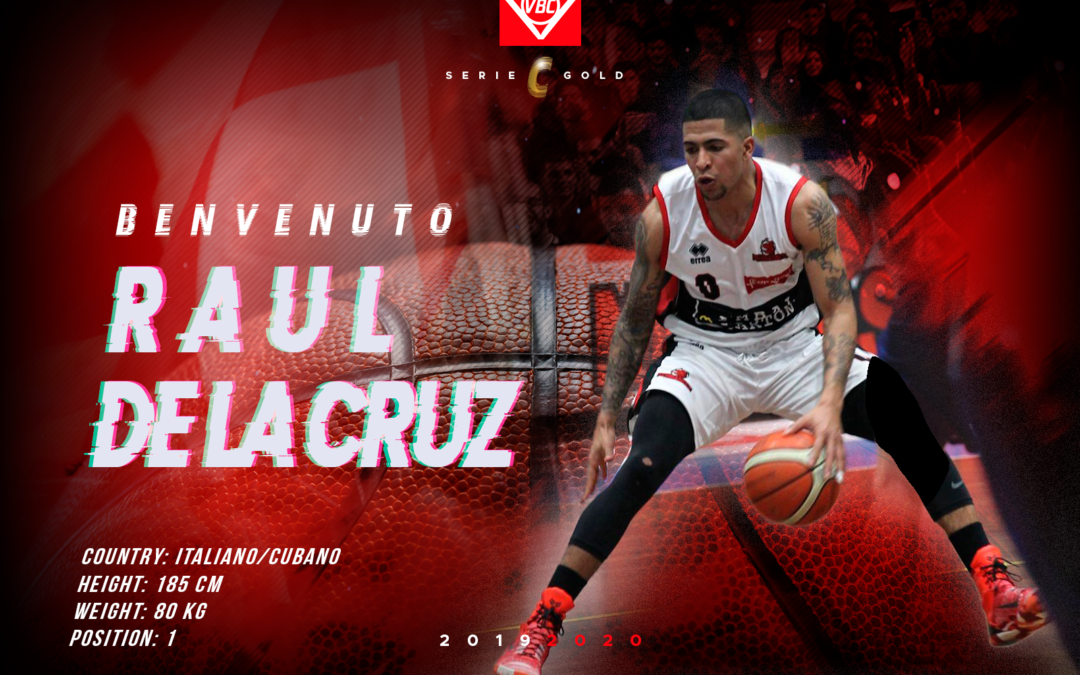 Valentino Basket Castellaneta, il primo colpo è Raul De La Cruz