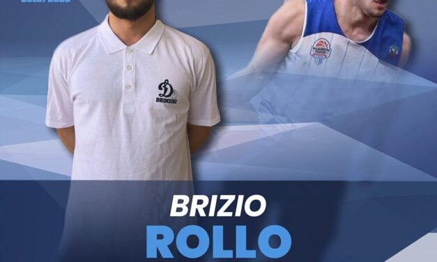 Dinamo Brindisi, Brizio Rollo è il primo acquisto