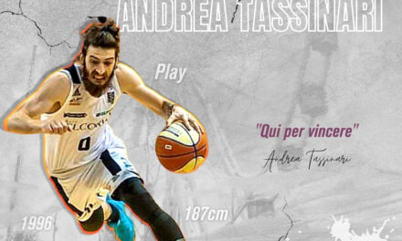 Basket Rimini, comunicato ufficiale su Andrea Tassinari