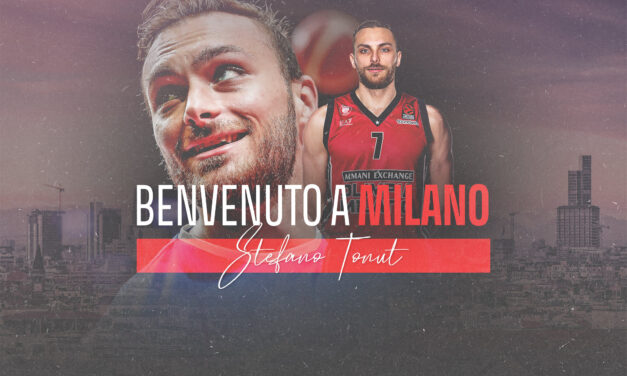 Stefano Tonut firma con l’Olimpia Milano