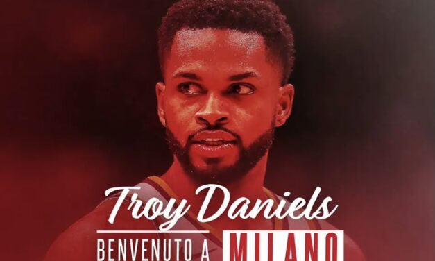 Olimpia Milano, infortunio per Troy Daniels: fuori almeno 3 settimane