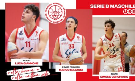 Use Basket, Giannone, Mazzoni e Cerchiaro promossi in prima squadra