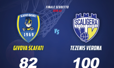 Finale Scudetto A2, Verona espugna il PalaMangano: Scafati ko 82-100
