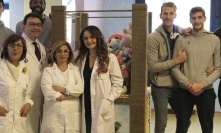 Vittoria e beneficenza ad Agrigento: Fortitudo in visita ai bambini dell’Ospedale San Giovanni di Dio
