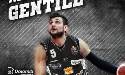 L’Aquila Basket Trento ufficializza l’arrivo di Alessandro Gentile