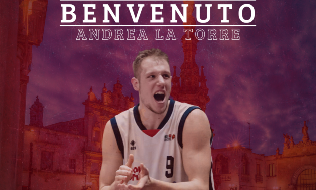 Andrea La Torre è un nuovo cestista della Pallacanestro “Andrea Pasca” Nardò