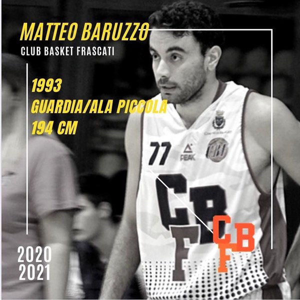 Ufficiale: Matteo Baruzzo ritorna al Club Basket Frascati