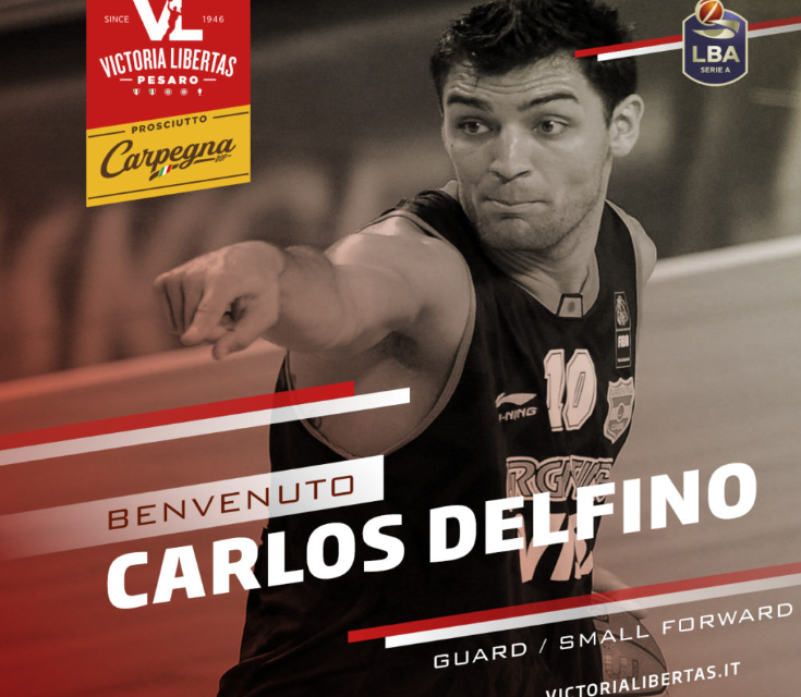 Vuelle Pesaro, ufficiale la firma di Carlos Delfino