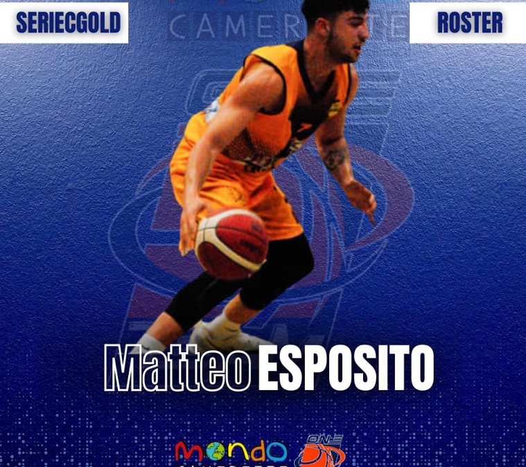 Basket Casapulla, ufficiale la firma di Matteo Esposito