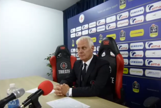 Trieste, Dalmasson: “Contro Sassari dovremo giocare la miglior partita possibile”