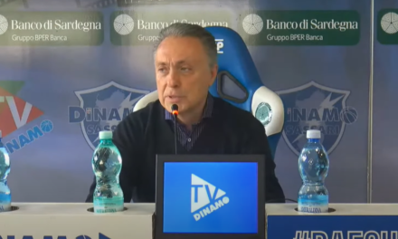 Dinamo Sassari, Bucchi: “Non ci è permesso fare calcoli. Dobbiamo conquistare i Playoff”