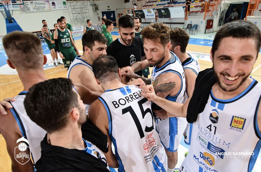 Terza vittoria di fila per la New Basket Agropoli nella fase a orologio