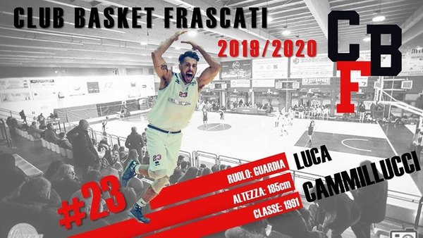Club Basket Frascati, è ufficiale il ritorno di Luca Cammillucci