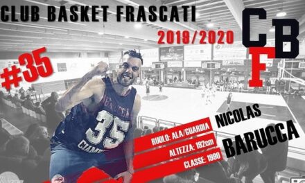 Club Bk Frascati, confermato anche il vice capitano Nicolas Barucca